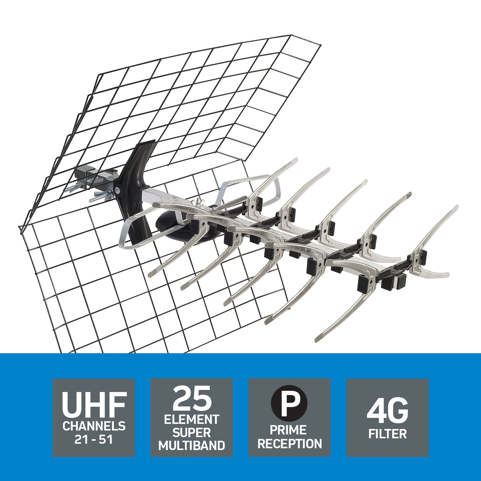 Prime Super Multiband UHF Outdoor Antenna